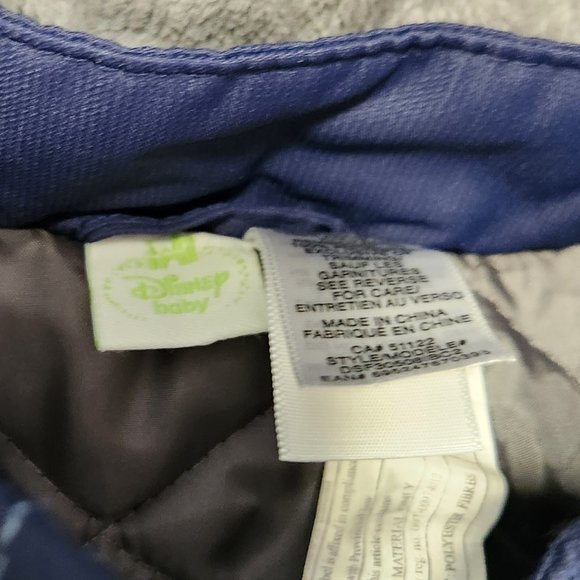 COPY - 3/$25 Disney | Infant Lightning McQueen Winter Coat | blue | 6-12 Months - Picture 3 of 4